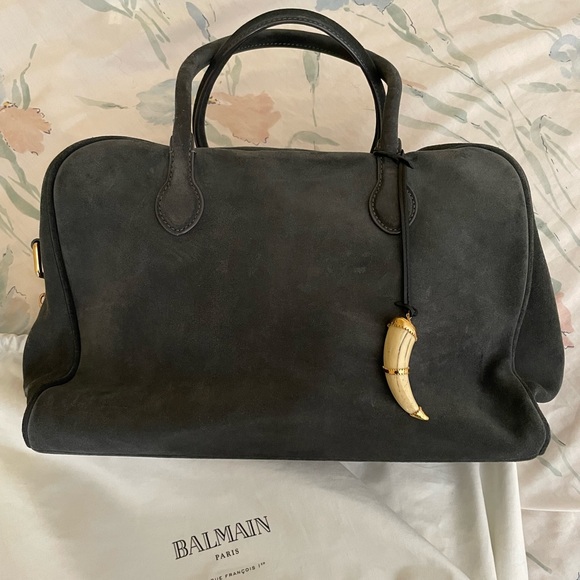 Balmain suede le pierre bag - Picture 10 of 10